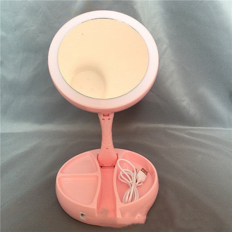 LED-Makeup-Folding-Mirror+Storage