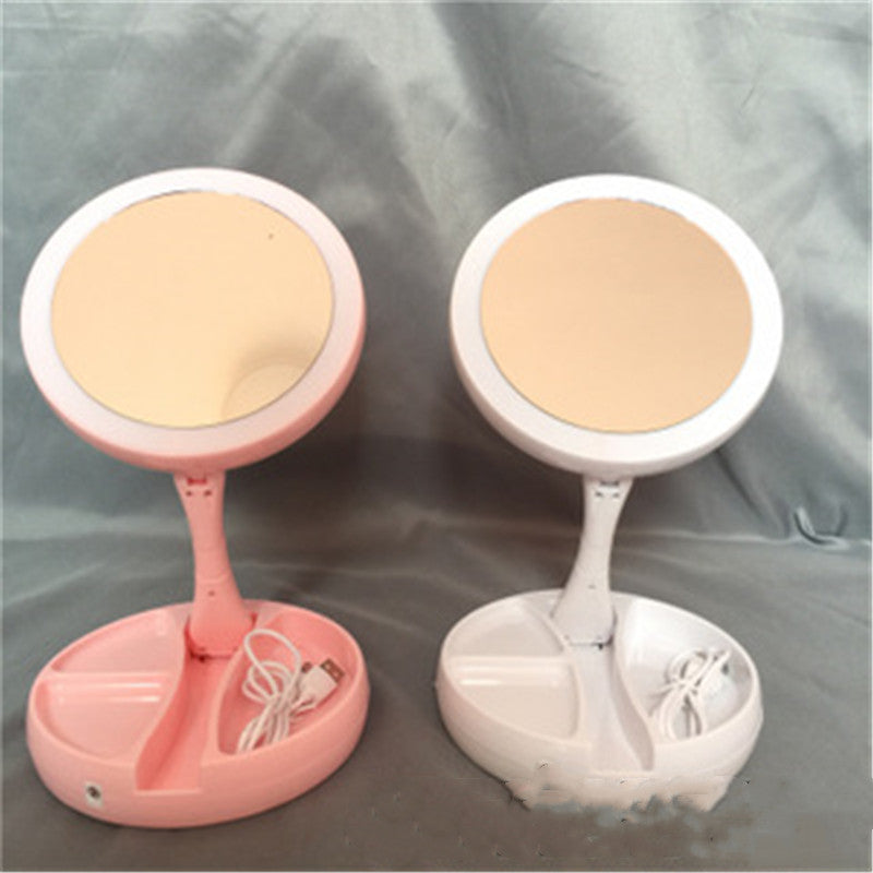 LED-Makeup-Folding-Mirror+Storage